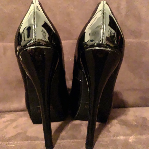Glaze size 8 black heels - Picture 5 of 6